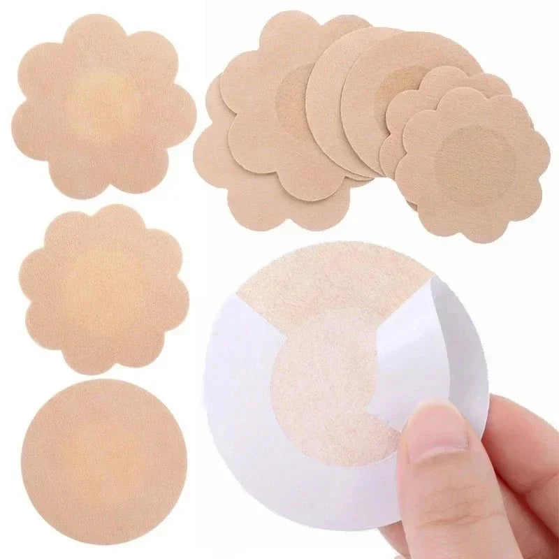 Nipple Cover Stickers Women Invisible Self-Adhesive Breast Pasties