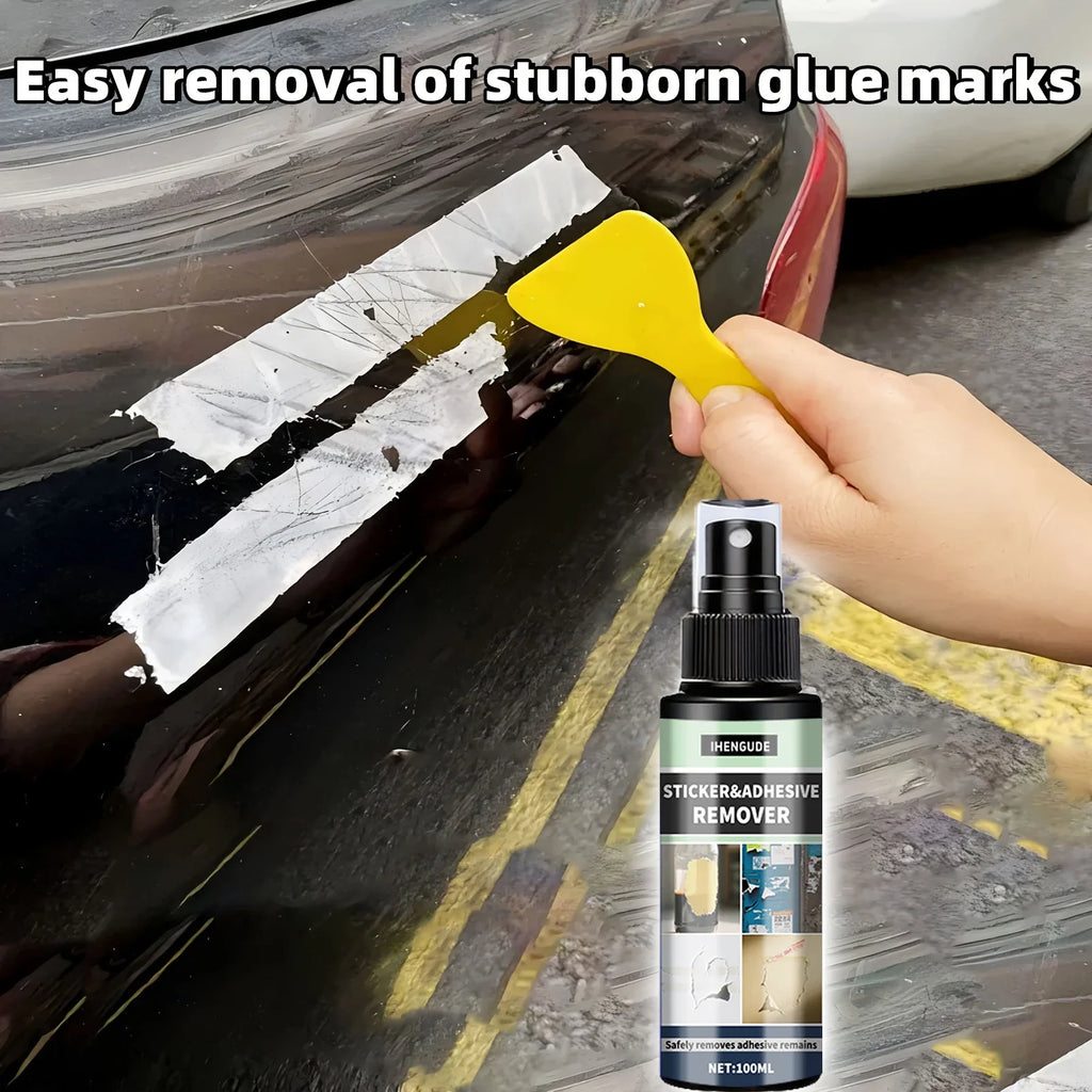 IHENGUDE Adhesive Remover Spray – Sticker & Glue Residue