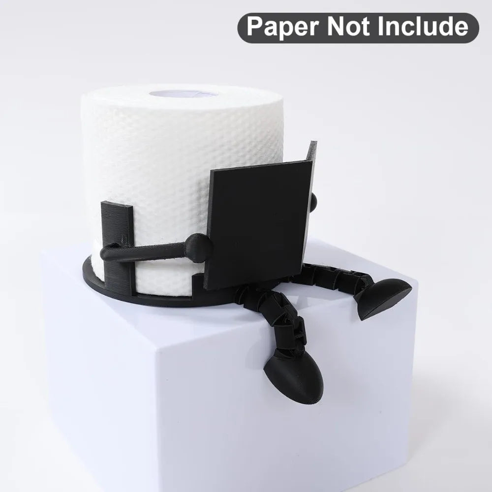 3D Printed Toilet Paper Holder – Freestanding Bathroom Stand