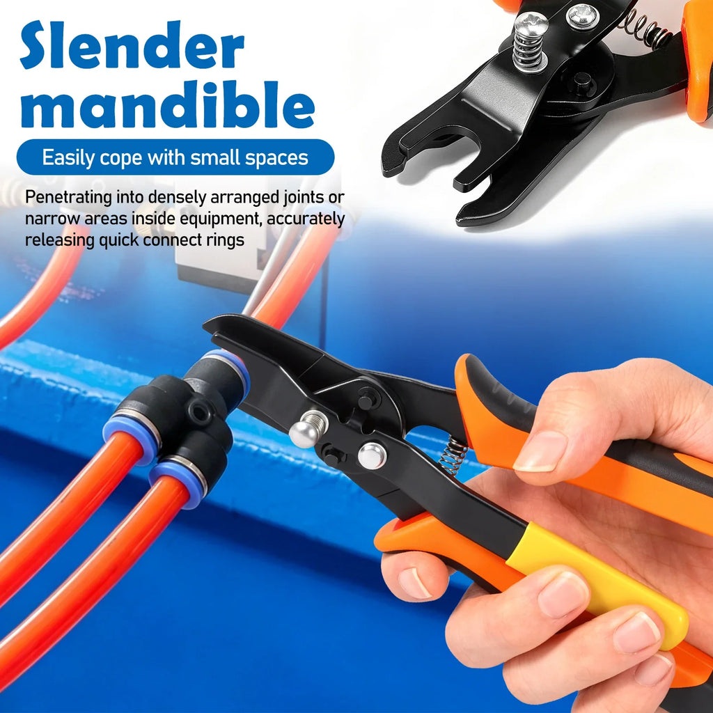 Pneumatic Disconnect Tool Set – Push-to-Connect Fitting Pliers