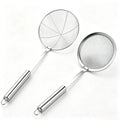 Stainless Steel Spider Skimmer Strainer with Handle | Kitchen Tool
