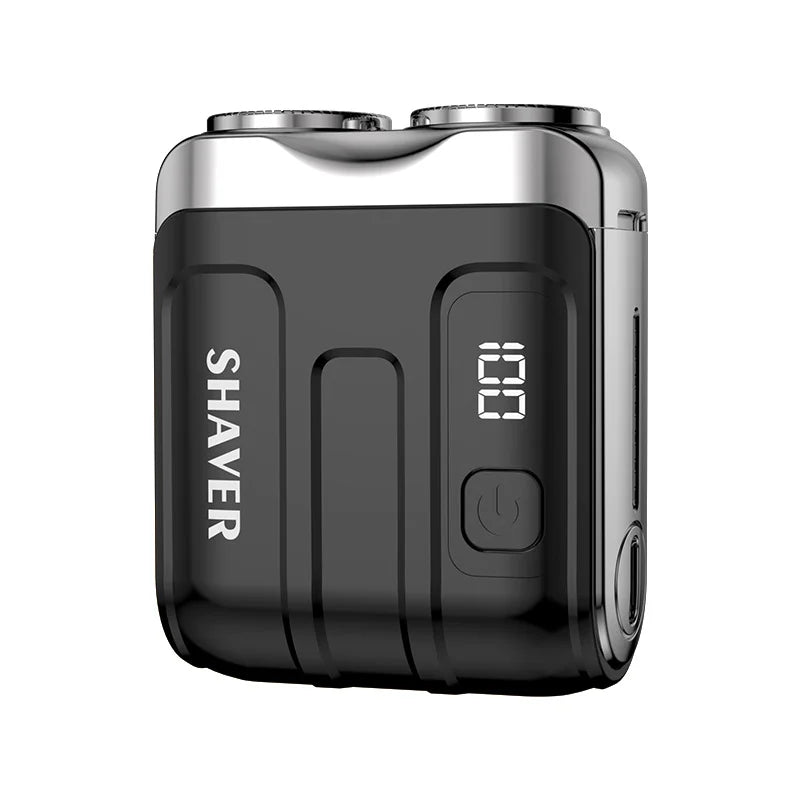 R-18 Mini Portable Electric Shaver – IPX7, LED, Type-C USB