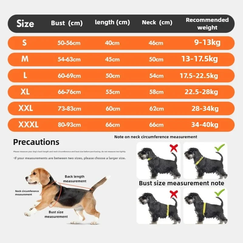 Reflective Waterproof Dog Raincoat with Hood & Leash Hole