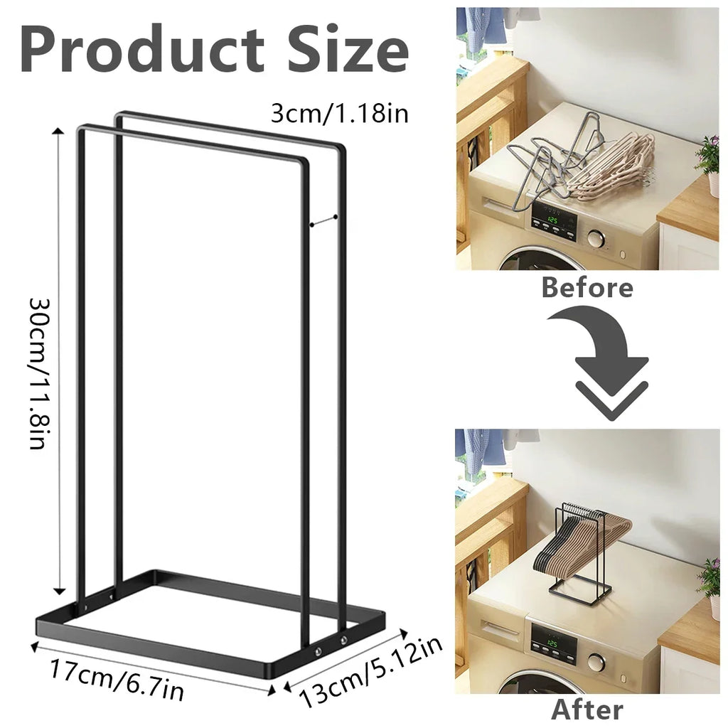Willstar Large Hanger Stacker Rack – Stainless Steel Organizer