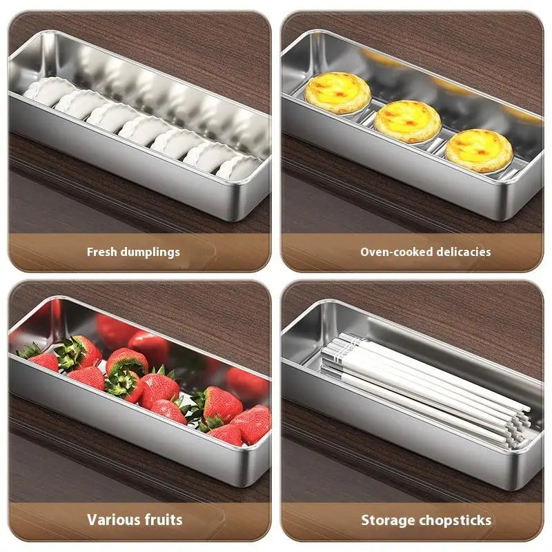Stainless Steel Food Storage Container with Lid | Lunch Box