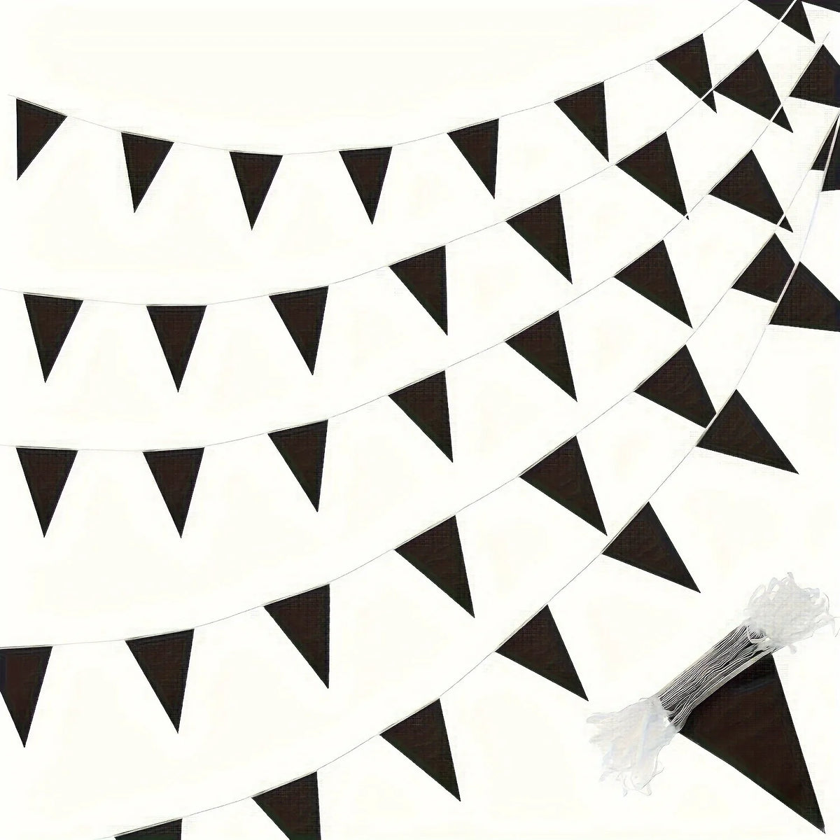 Rose Pink Pennant Banner 33ft DIY Bunting Flags | Party Decor