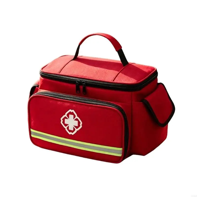 Portable First Aid Storage Bag | Carry Handle & Reflective Detail