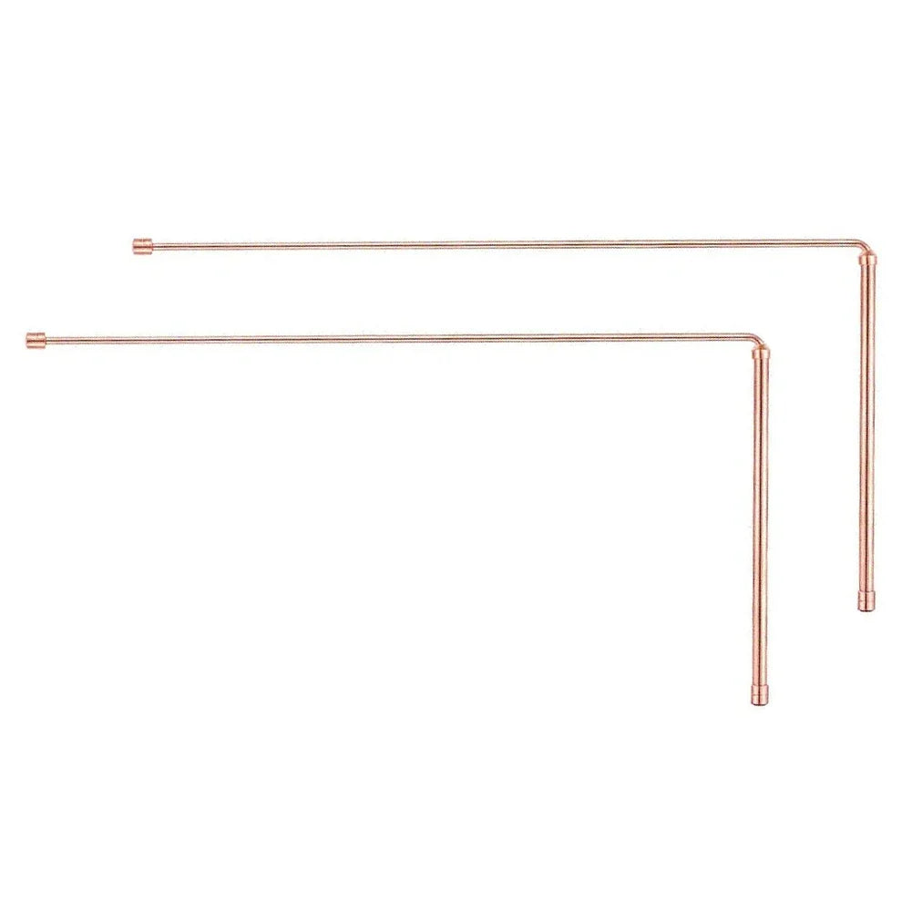 99.9% Pure Copper Dowsing Rods – Divination Set of 2