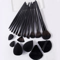Professional Makeup Brush & Sponge Set – 6/12/18 Pcs