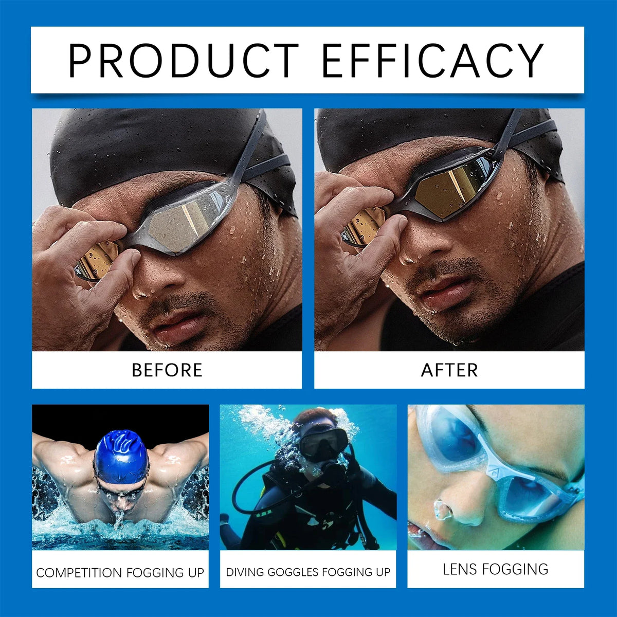 Jue-Fish Anti-Fog Spray for Glasses & Goggles 30ml