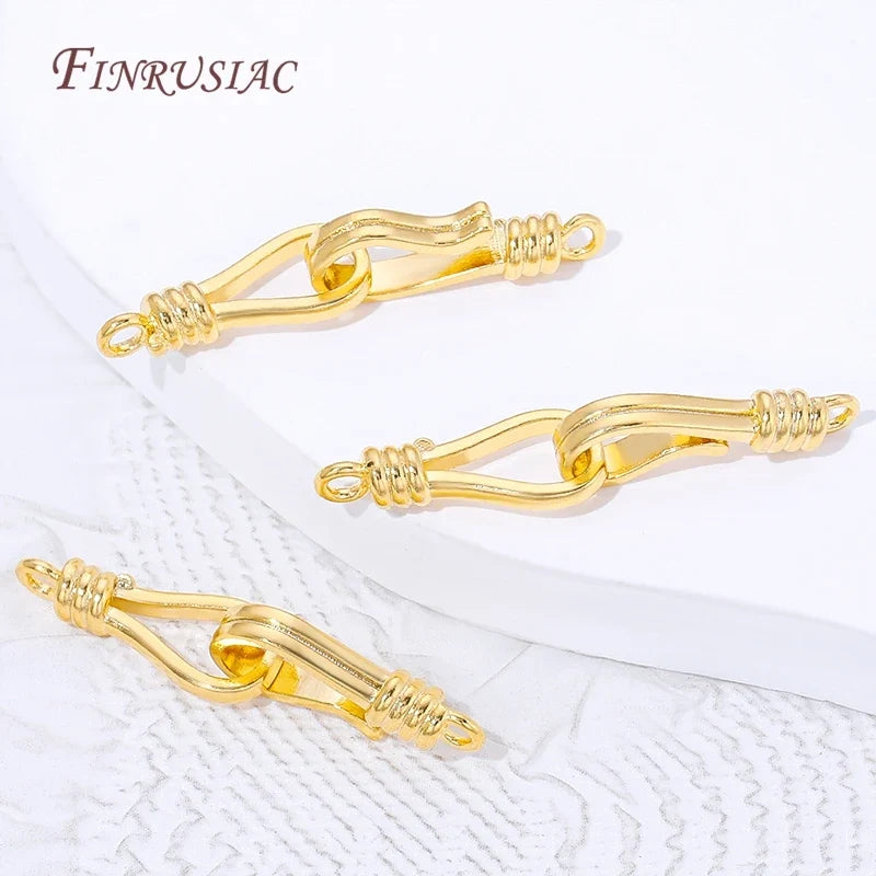 18K Gold Plated Toggle Clasps – DIY Jewelry Findings