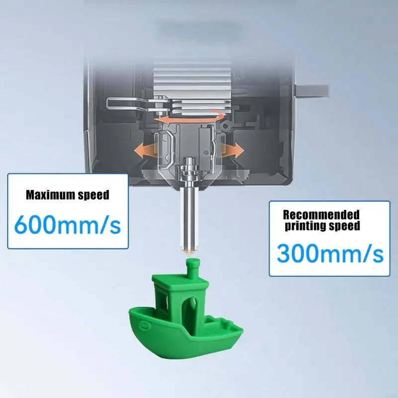 Hardened Steel 3D Printer Nozzle Set – 4 Diameters (0.25–0.8mm)