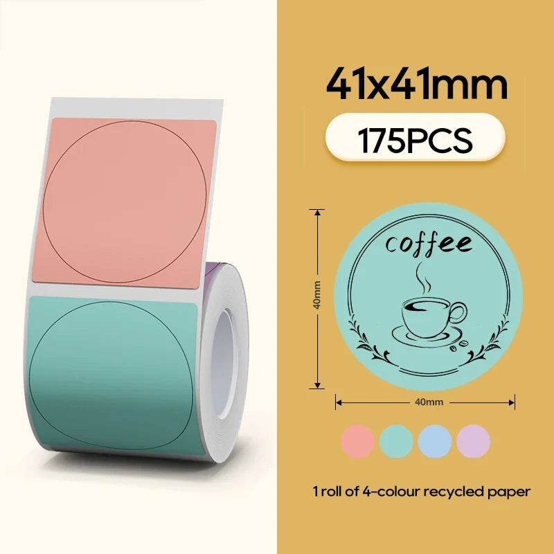 Niimbot Thermal Label Roll for B1 B21 B3S – Waterproof Stickers