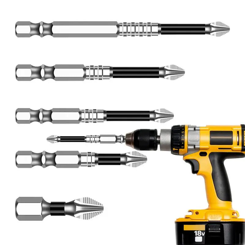 K5 Magnetic Screwdriver Bit Set – 5-Piece Alloy Steel Bits