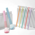 7-Piece Macaron Makeup Brush Set – Soft Synthetic Bristles