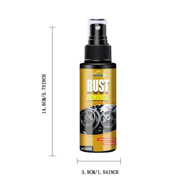 Metal Rust Remover & Protective Spray for Car Parts & Rims
