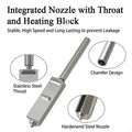 0.4mm Hardened Steel Nozzle Replacement for S1 3D Printer