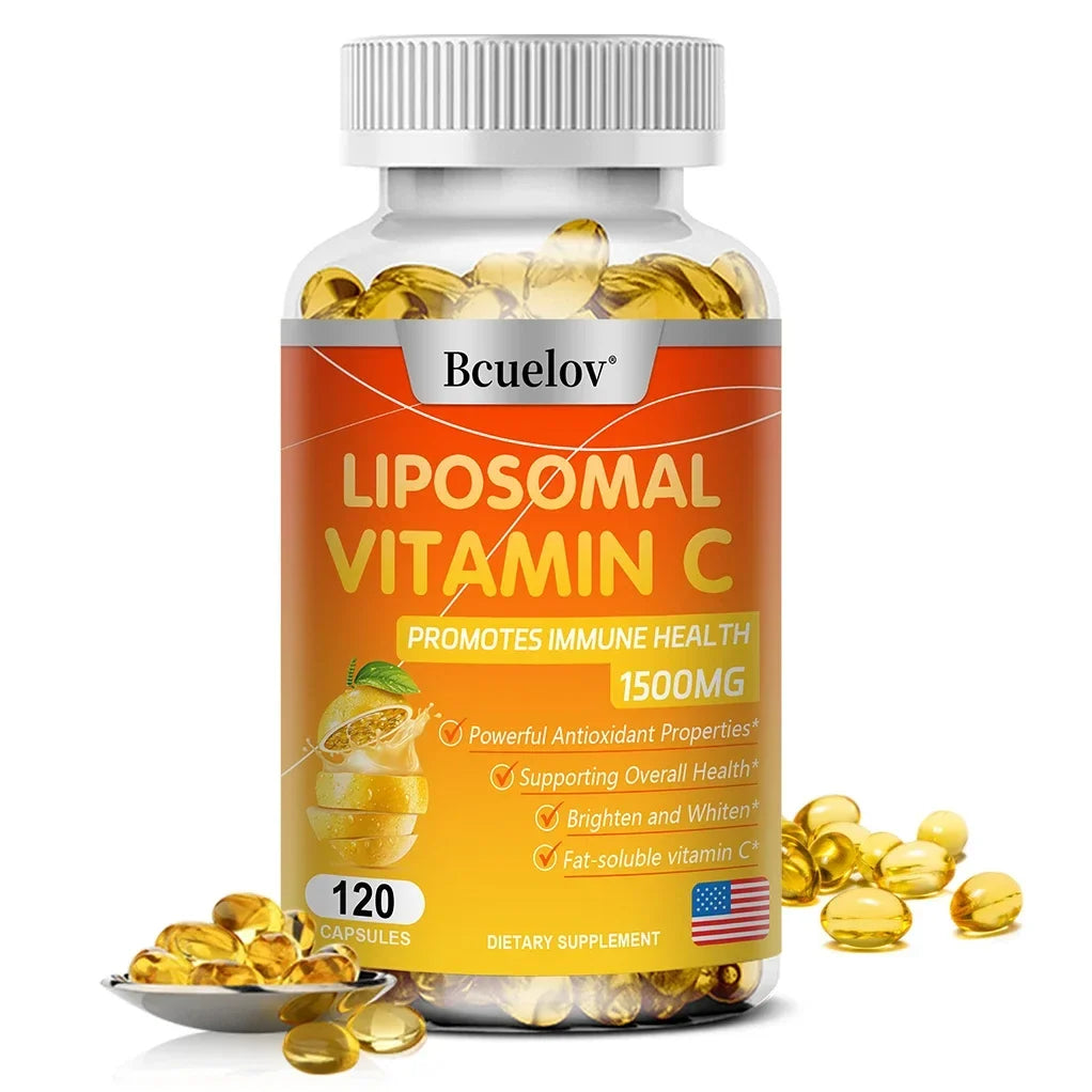 STRESSXCEL Liposomal Vitamin C Capsules | Antioxidant & Skin