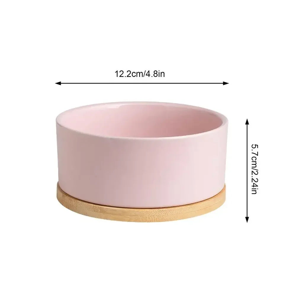 Heated Ceramic Pet Water Bowl – Thermostatic Dog & Cat Feeder