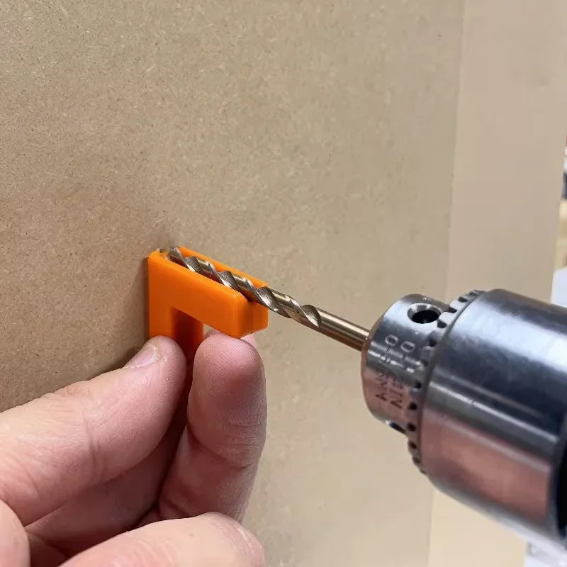3-Piece V-Groove Drill Guide Rail & Square Positioning Tool