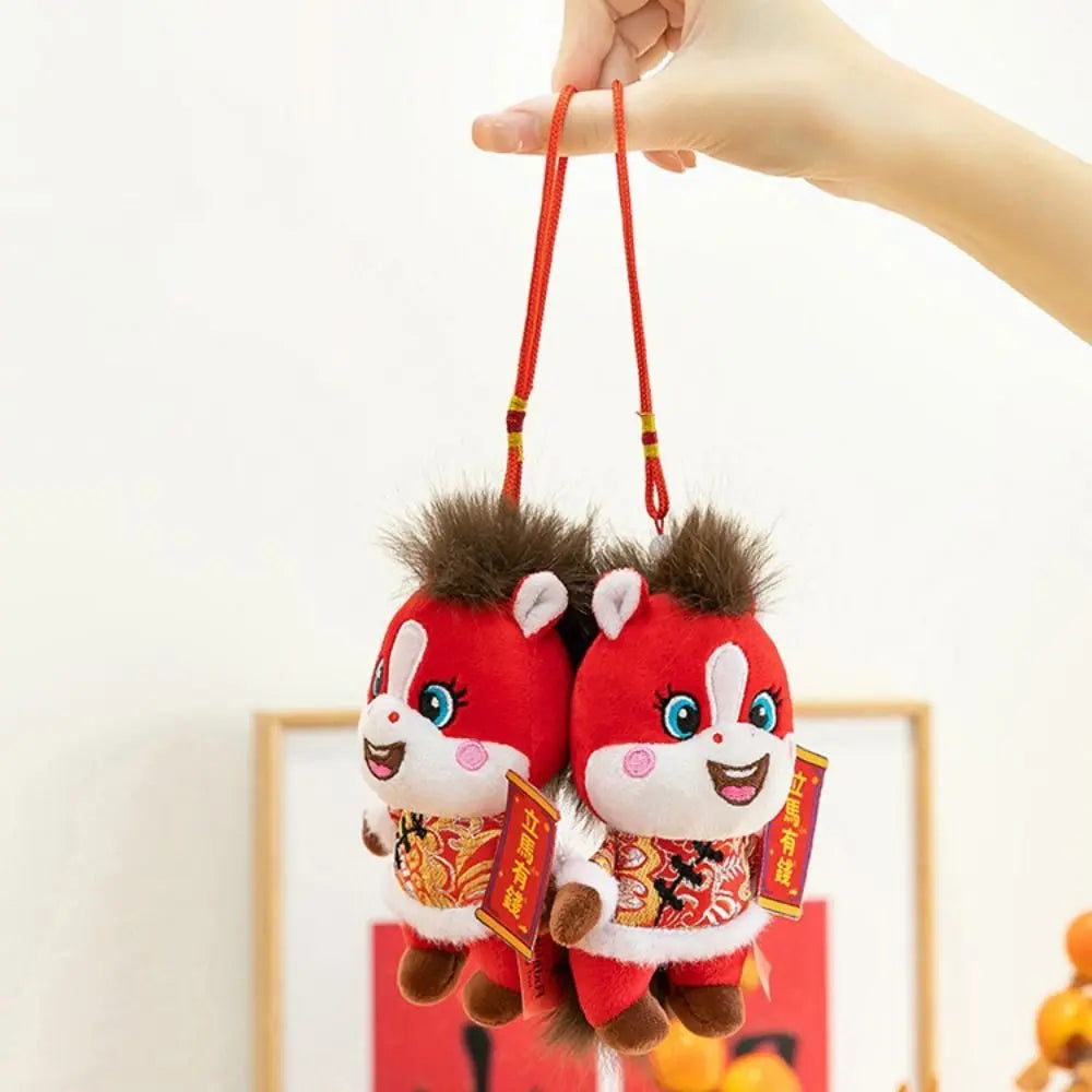 Zodiac Horse Plush Doll – 2026 Chinese New Year Mascot Gift