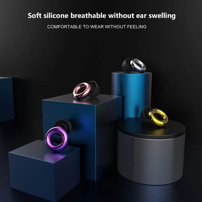 Silicone Loop Earplugs for Sleep, Swimming & Surfing