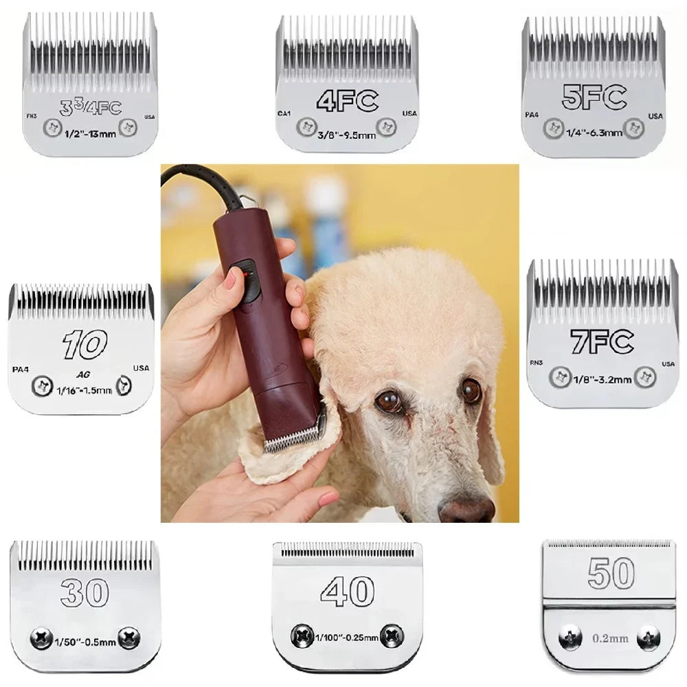 Professional A5 Dog Clipper Blades | Fits Andis & Oster