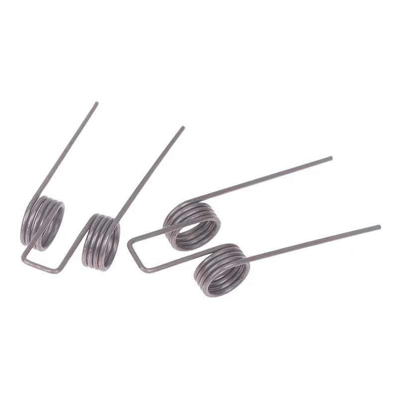 2PCS Double Torsion Spring 1.1mm Wire 10.5mm OD Steel Coil
