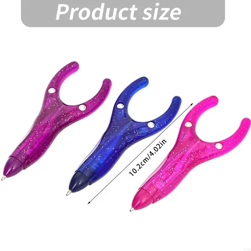 Branch Shaped Glitter Ballpoint Pens – Set of 2 | School & Office