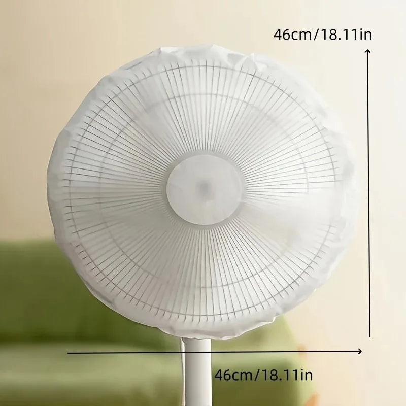 Waterproof Round Electric Fan Dust Cover – Fits Up to 45cm