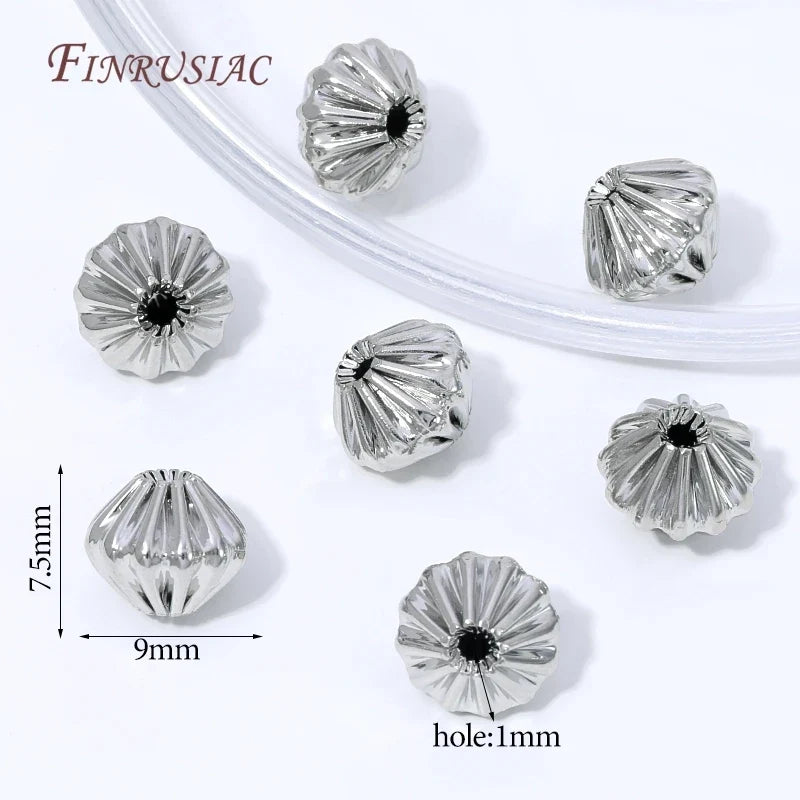 Gold Plated 4-Hole Round Spacer Beads – DIY Jewelry Making