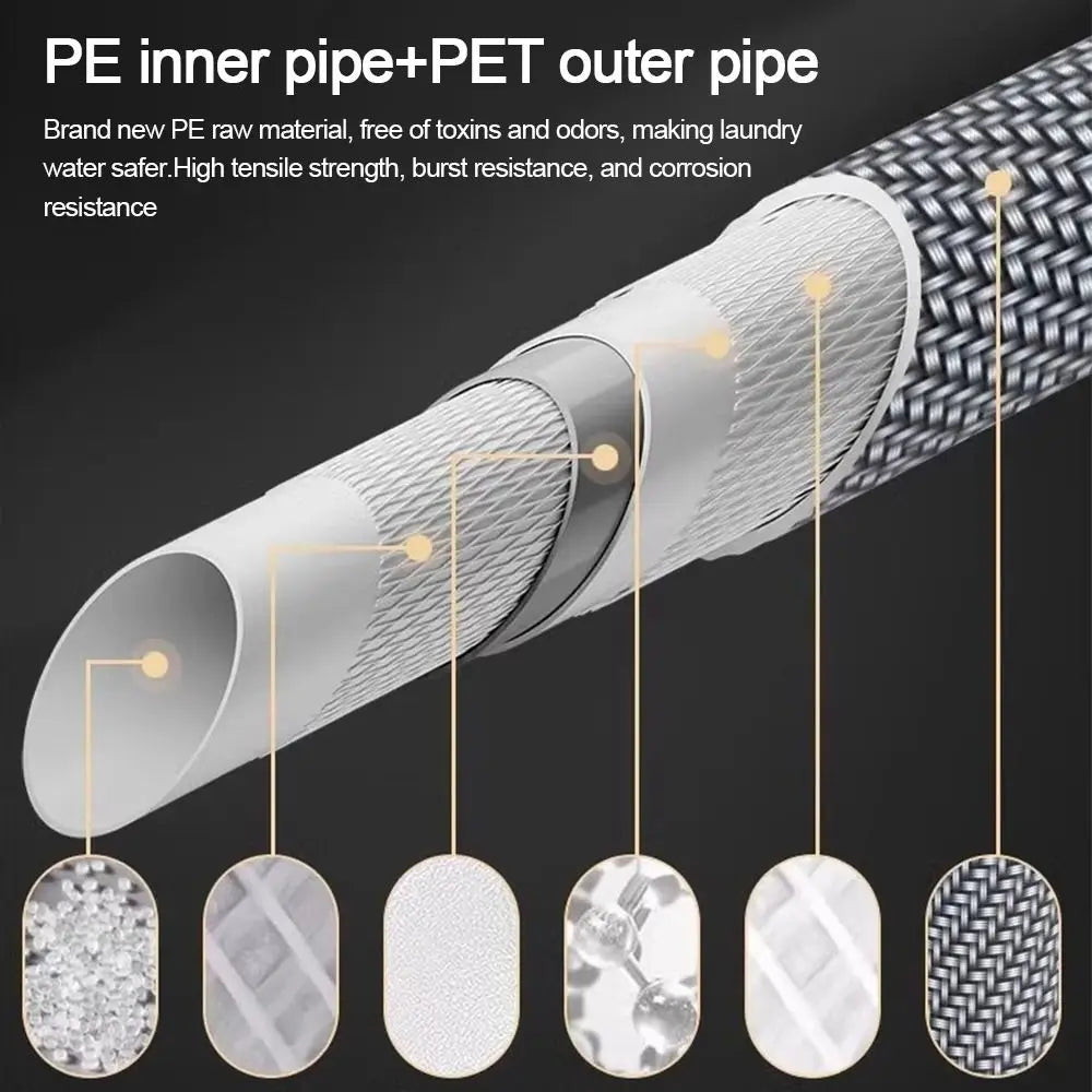 Washing Machine Water Inlet Hose with 90° Bend – G 3/4"