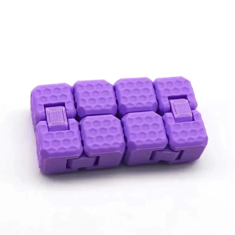 3D Honeycomb Infinity Cube Fidget Toy – Foldable Flip Cube