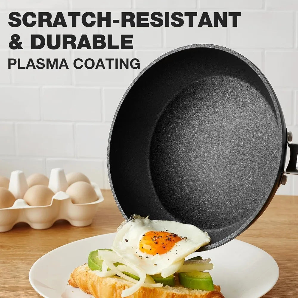 Koch Systeme CS 9.5" Plasma Nonstick Skillet | 24cm Frying Pan
