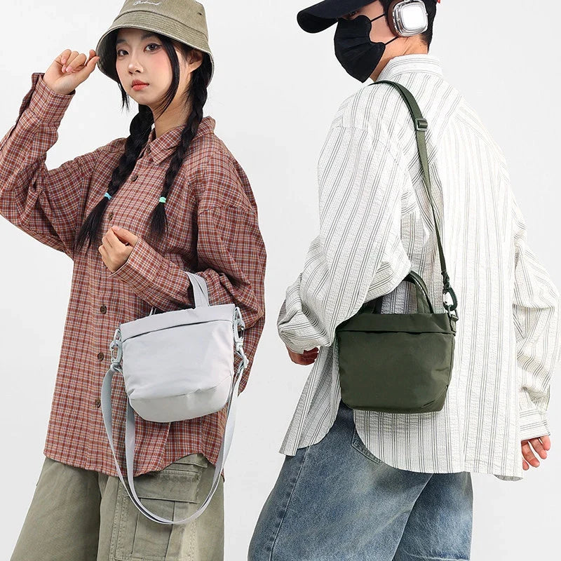 Lightweight Waterproof Nylon Crossbody Bag – Unisex Handbag