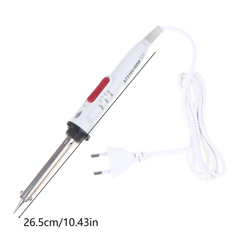 100W Electric Soldering Iron – Adjustable Temperature & Switch