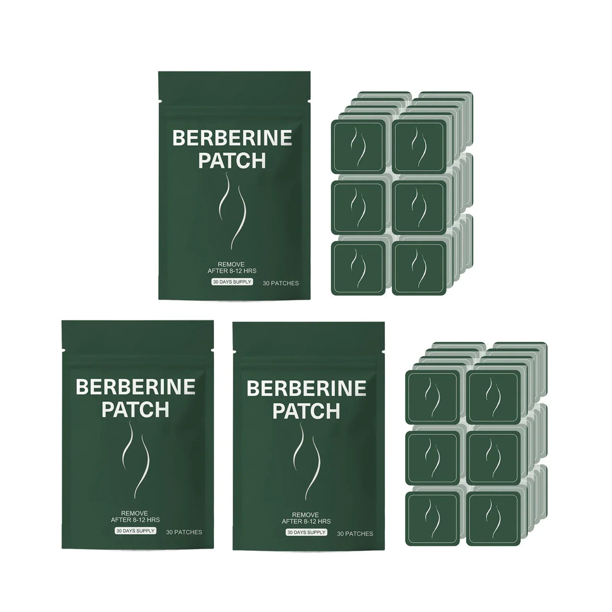 OceAura Berberine Body Patches – Energy & Wellness Support