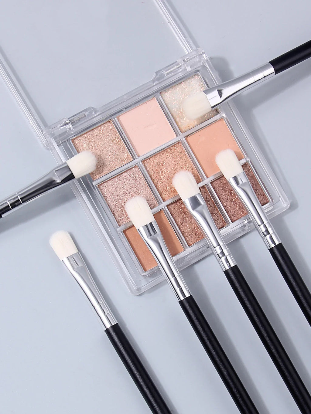 6-Piece Soft Eye Makeup Brush Set – Eyeshadow Blending Kit