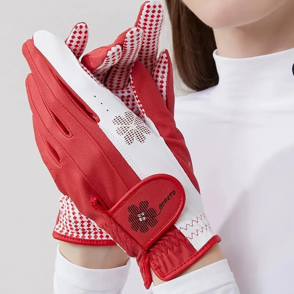 Women's Anti-Slip Golf Gloves – Enhanced Grip & Breathable PU