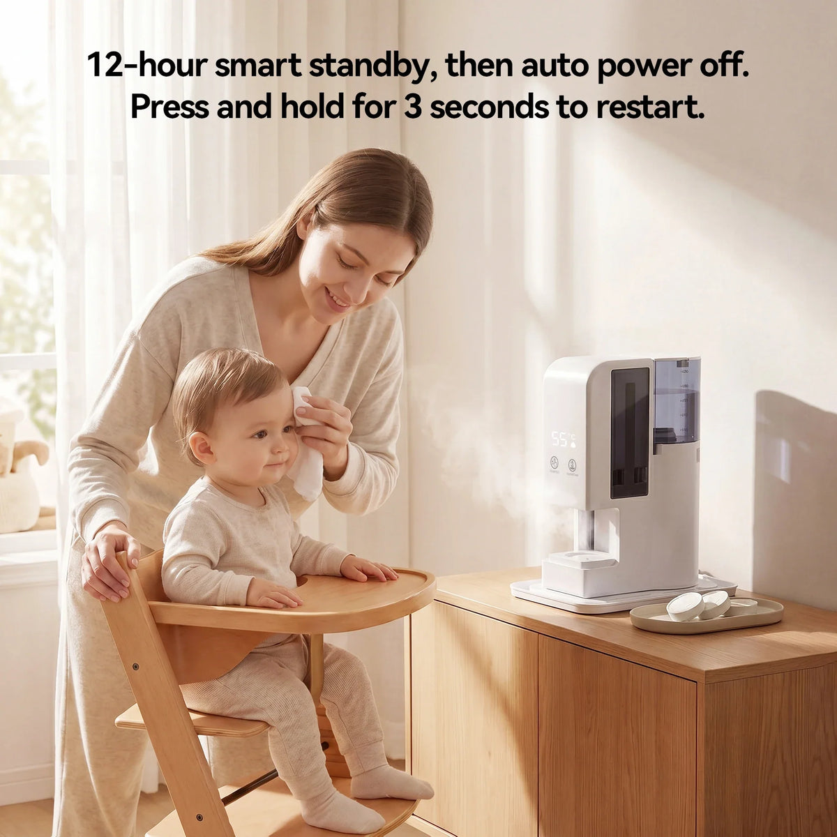 Smart Portable Compressed Towel Warmer – Auto Expanding Electric