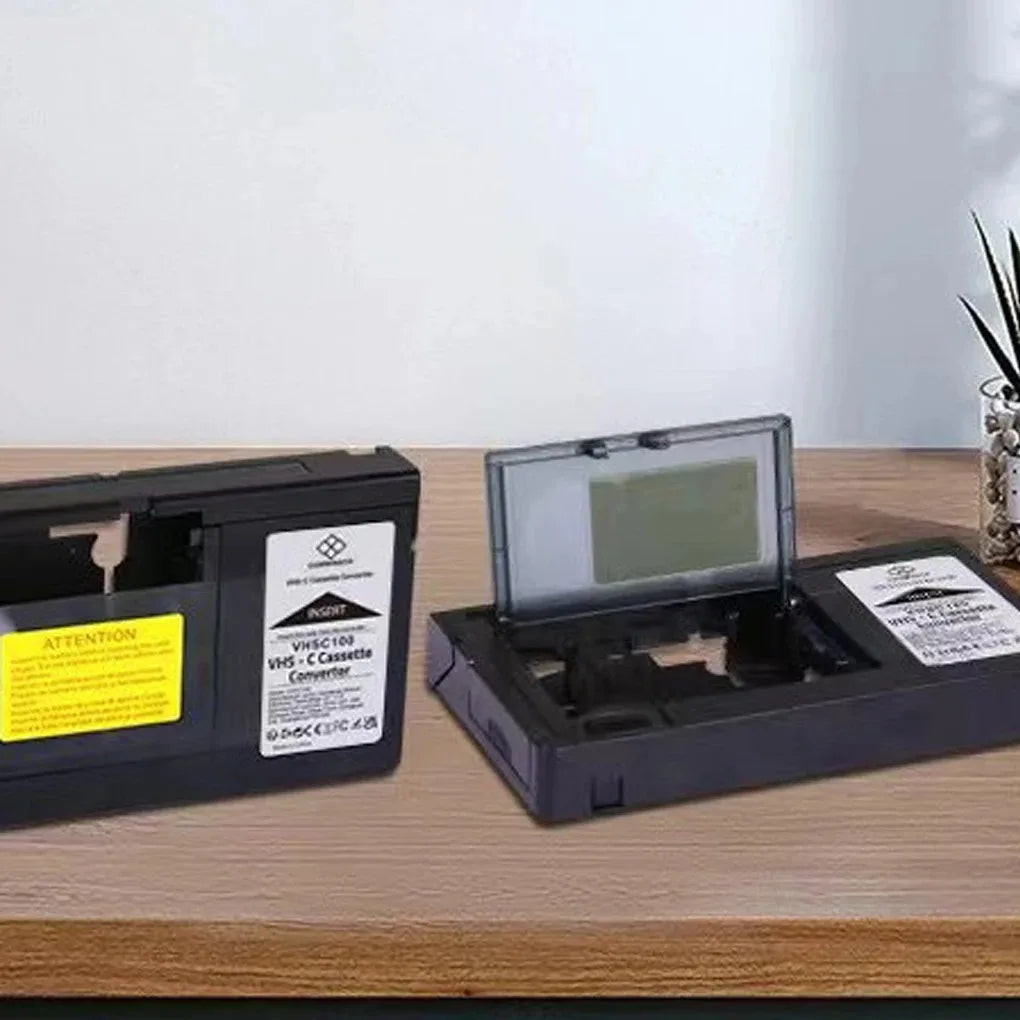 VHS to VHSC Converter Box | Analog Video Conversion Adapter