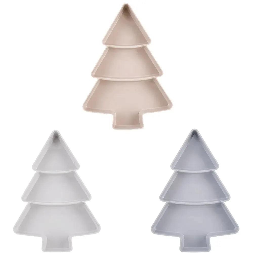 Christmas Tree Fruit Bowl – Festive Plastic Snack & Candy Dish