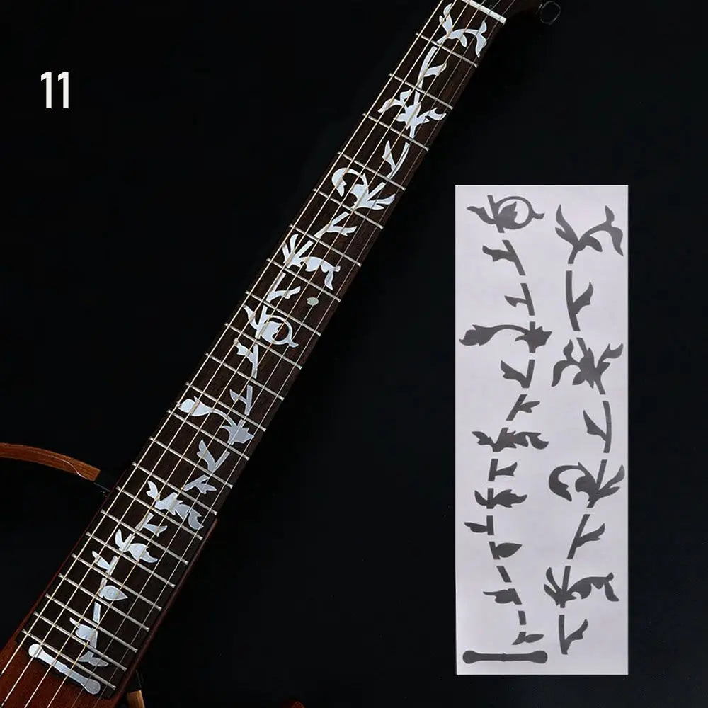 Guitar Fretboard Stickers – Ultra Thin Cross Inlay Decals