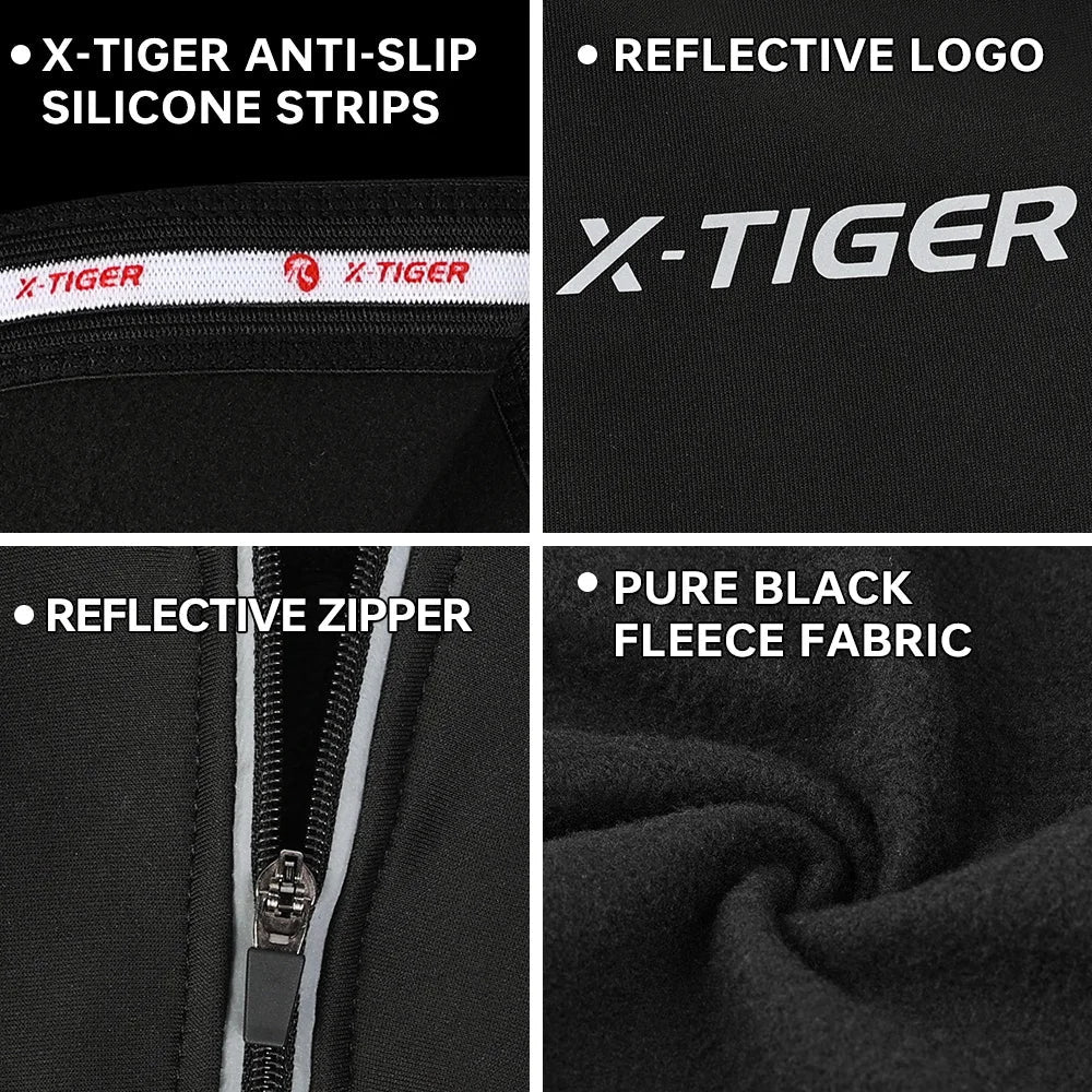 X-TIGER Winter Thermal Fleece Cycling Shoe Covers | Waterproof