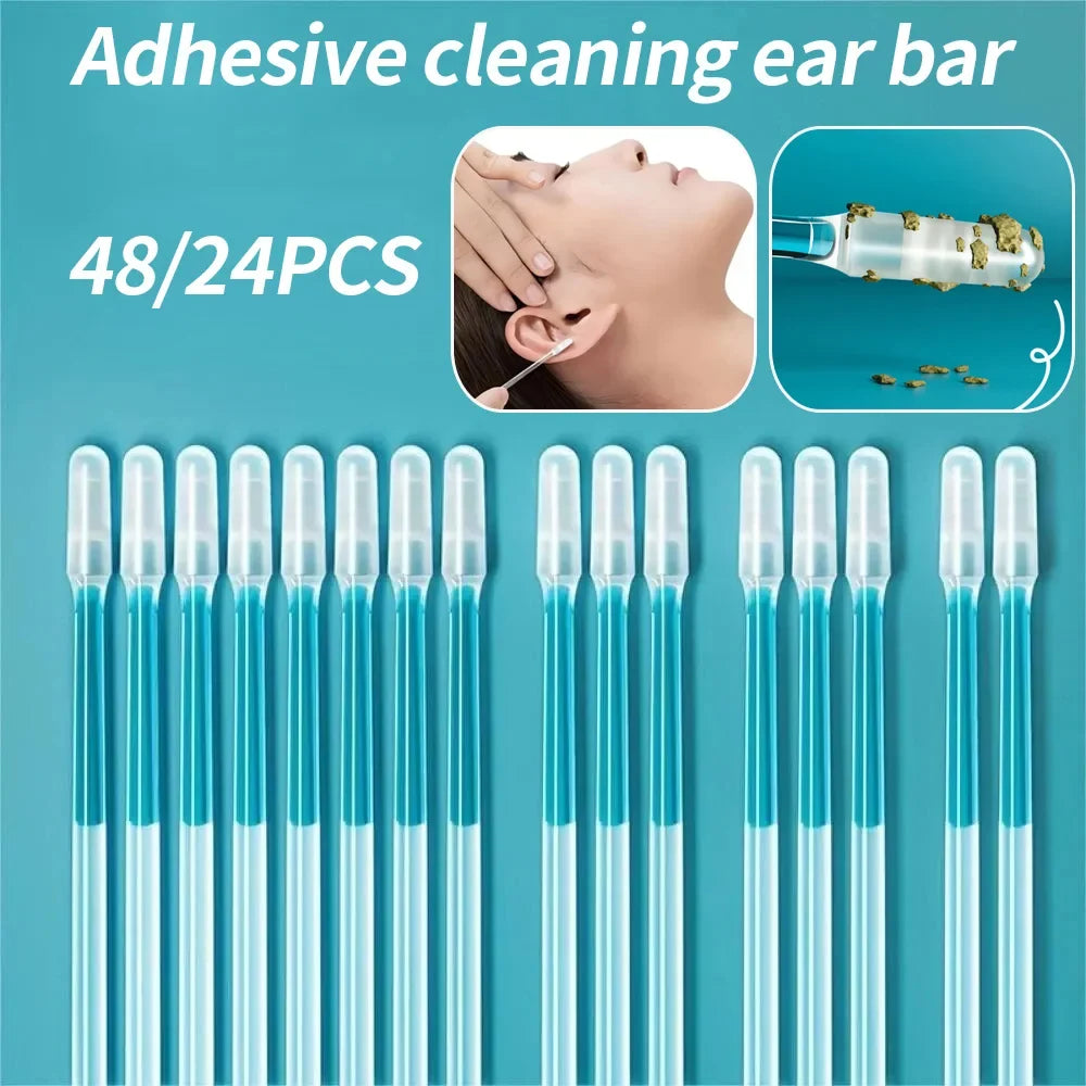 Ear Cleaning Sticks Earwax Removal Tool 24/48 Pcs