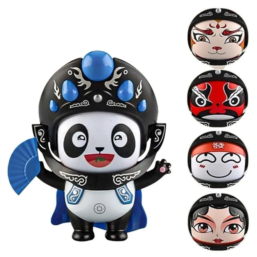 Sichuan Opera Panda Face-Changing Figurine | 5 Expressions