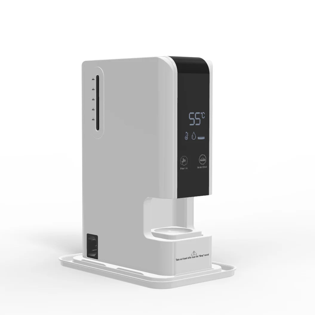 Smart Towel Warmer Dispenser 55°C – Salon & Spa Heater