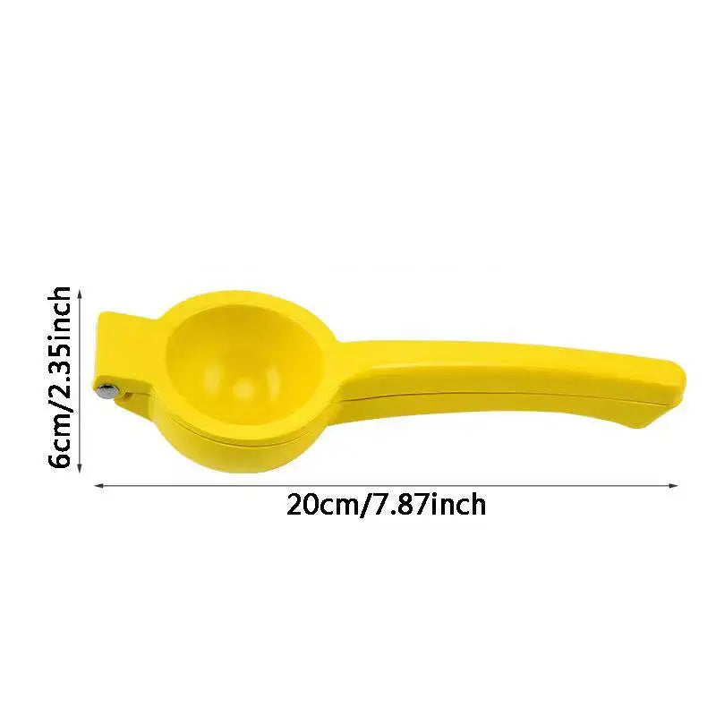 Manual Lemon Squeezer Clip – Mini Portable Aluminum Hand Juicer