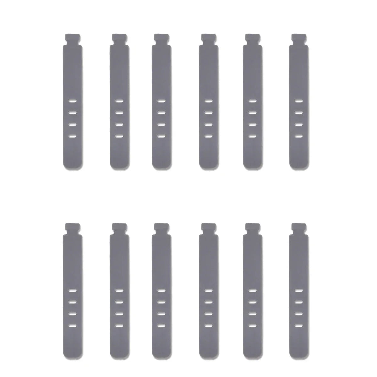 Reusable Silicone Cable Ties Cord Organizer – 4/12/20 Pack