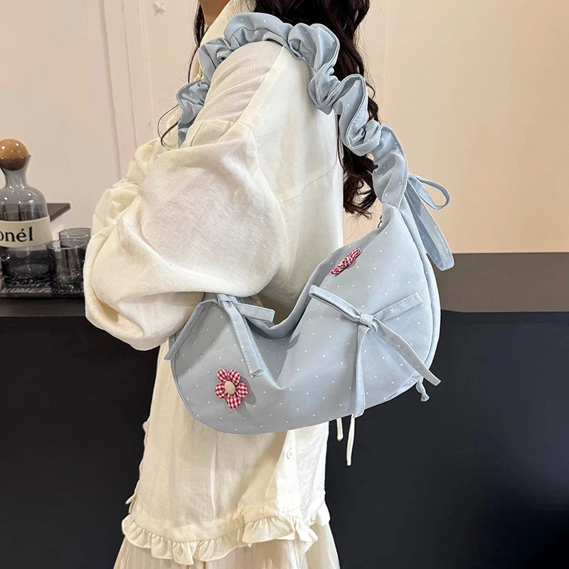 Women's Large Capacity Nylon Crossbody Tote Handbag | Nixie